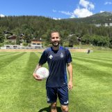 Steve Rouiller en camp d'entraînement avec le Servette FC à Crans-Montana